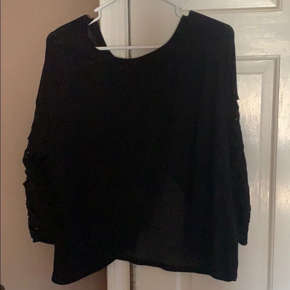 3/4 length sleeve sweater